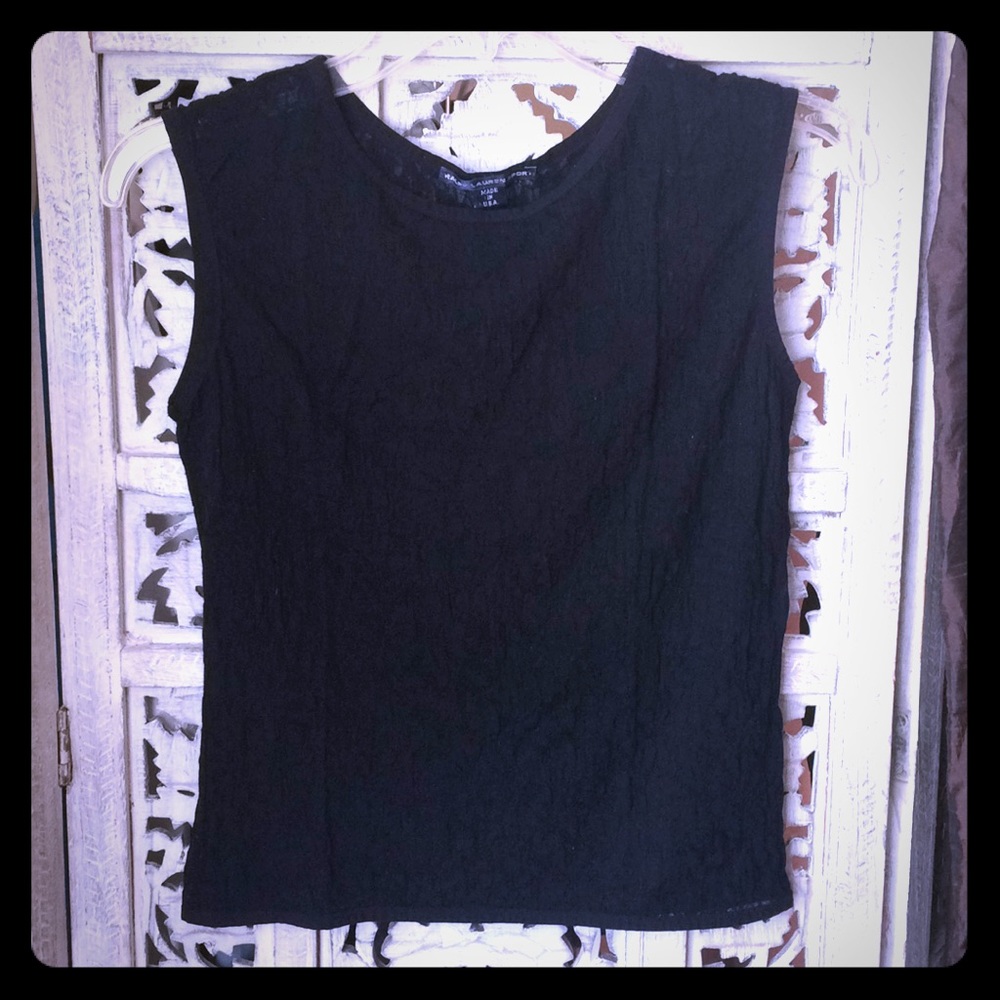 Ralph Lauren  |  stretch lace shell